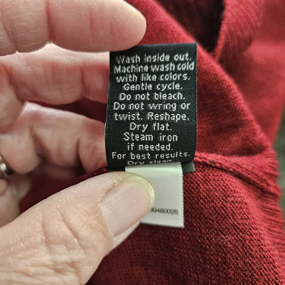 Apt. 9 Men's Merino Wool Blend Argyle Sweater Size Large, NWT - Picture 8 of 8